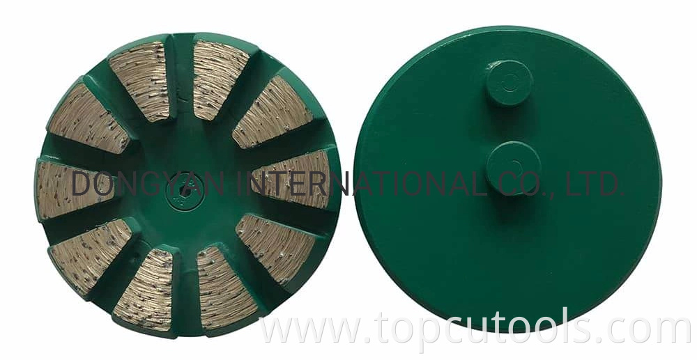 High Performance Diamond Floor Concrete Grinding Plug Head Manufacturer